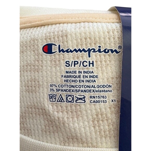 Champion 2 Piece Thermal Sleep Set Women’s Size Small Cheetah Print New MSRP $64 - Picture 5 of 6